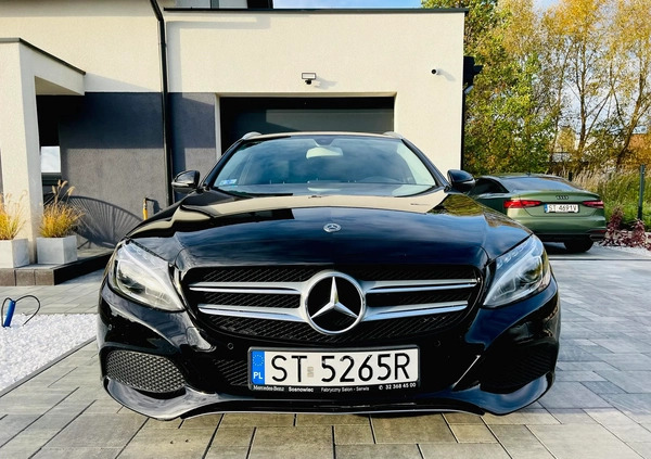 Mercedes-Benz Klasa C cena 83900 przebieg: 97000, rok produkcji 2017 z Będzin małe 46